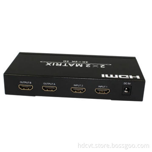 2*2 HDMI 1.4 Matrix, 4K*2K, 3D
